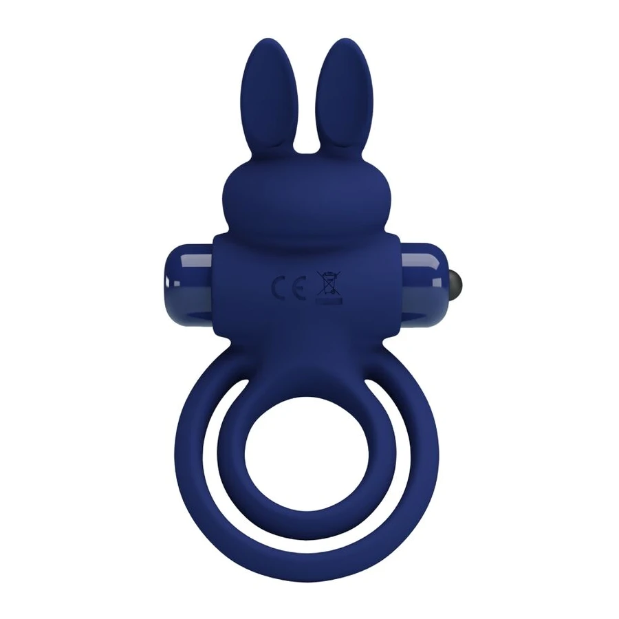 PRETTY LOVE - DAREY DOPPELTER VIBRATIONSRING KANINCHEN BLAU